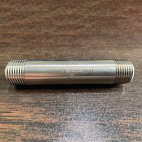 سوئیچ نیپل سر دنده استیل 304